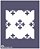 Azulejos 25 - Stencil 16 x 13 cm - Imagem 1