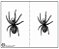 Aranhas 07 - stencil 16 x 13 cm - Imagem 2