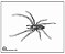 Aranhas 09 - stencil 16 x 13 cm - Imagem 2