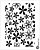 Floral 11a - stencil 16 x 13 cm - Imagem 2