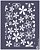 Floral 11a - stencil 16 x 13 cm - Imagem 1