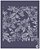 Floral 25a - stencil 16 x 13 cm - Imagem 1