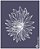 Floral 42aa - stencil 16 x 13 cm - Imagem 1