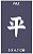 Kanji J01 - stencil 13 x 8 cm - Imagem 1