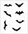 Halloween 12 - stencil 16 x 13 cm - Imagem 2