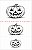 Halloween 20 - stencil 25 x 16 cm - Imagem 2
