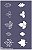 Kit folhas e fundos 07 - stencil 25 x 16 cm - Imagem 1
