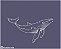 Oceano 103 - stencil 16 x 13 - Imagem 1