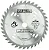 Disco Serra Circular 185mm 36d Maq Portatil 851802 Indfema - Imagem 1