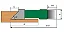 Fresa para Puxador de Gaveta 150x30mm 4 Dentes 138202 Indfema - Imagem 3