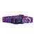 Coleira para cachorro PINK DOTS - pink e azul - WALKIEDOG - Imagem 1