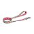 Guia de passeio para cachorro FLOWERS - verde e rosa - WALKIEDOG - Imagem 4