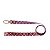 Guia de passeio para cachorro PLAID - vermelho e azul - WALKIEDOG - Imagem 1