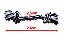Brinquedo Mordedor Dental Bone Pet Corda GG Para Cães - Imagem 1