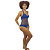 Maio com tule feminino - Imagem 6