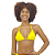 Cortinão de biquini marquinha Carolgava Moda Praia - Imagem 8