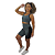 Bermuda fitness feminina - Imagem 3