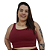 Cropped tela cos plus size - Imagem 2