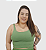 Cropped tela cos plus size - Imagem 1
