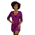 Saida de praia vestido midi feminino - Imagem 3