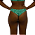 Tanga asa delta embutida feminina - Imagem 4