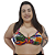 Top biquini em v com bojo plus size - Imagem 2