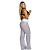 Calca pantalona com cos feminina - Imagem 6