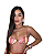 Cortininha de biquini moderna feminina Carolgava Moda Praia - Imagem 2