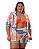 Conjunto blusa short plus size - Imagem 1