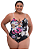 Maio luxo cruzado no peito plus size - Imagem 2