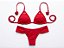 Conjunto de biquini cortininha com tanga feminino - Imagem 1