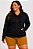 Jaqueta com capuz plus size - Imagem 2
