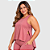 Regata fitness com fenda plus size - Imagem 1