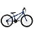 Bicicleta Aro 26 Status Freeride Big Evolution 21V Azul Real - Imagem 1