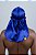 Bandana Durag Cetim Silky Azul - Imagem 2