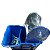 Conjunto com Balde Espremedor Doblô 30 Litros Azul BRALIMPIA - Imagem 3