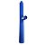 Rodo Rosca 45 CM Azul com Preto BRALIMPIA - Imagem 1