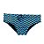 Sunga VM Slim Estampada Zig Zag Azul e Preto - Imagem 1