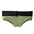 Sunga VM Clássica Bicolor Preto e Verde - Imagem 1