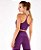 TOP ALTO GIRO BODYTEX ALCINHA DUPLA FACE ROXO GRAPE - Imagem 3