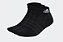 Meia Adidas Cushioned Sportswear Ankle 3 Pares Preta - Imagem 1