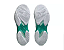 Tênis Asics Gel Rocket 12 Branco e Verde Agua - Imagem 5
