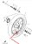 Válvula da Roda Dianteira (6) - YBR 125 / YBR 150 / YS 150 / NMAX 160 / FZ25 - Imagem 4