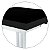 Kit 2 Bancos Nova York - Branco/Preto - Imagem 4