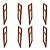 Kit 08 Suportes Milazzo - Cobre - Imagem 4