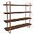 Prateleira Arnad Modelo Industrial 100x20 cm Cobre/Villandry - Imagem 1