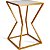 Mesa de Canto Austria - Dourado/Branco - Imagem 5