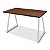 Mesa Alpha 1,20 x 0,60 - Branco/Villandry - Imagem 1