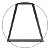 Mesa Alpha 1,20 x 0,60 - Prata/Jade - Imagem 6