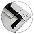 Mesa Alpha 1,20 x 0,60 - Preto/Branco - Imagem 5